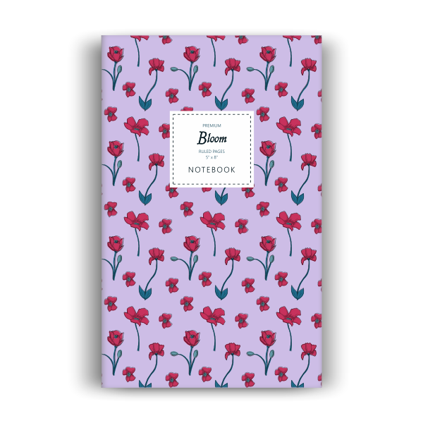 Bloom Notebook: Purple Edition (5x8 inches)