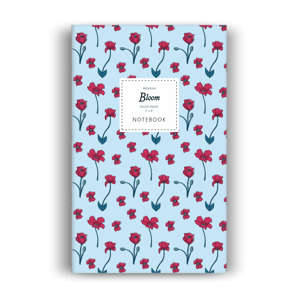 Bloom Notebook: Sky Blue Edition (5x8 inches)