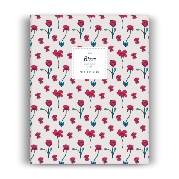 Bloom Notebook: Classic Edition (8x10 inches)