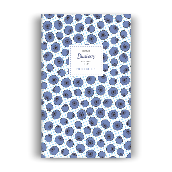 Blueberry Notebook: Blue Edition (5x8 inches)