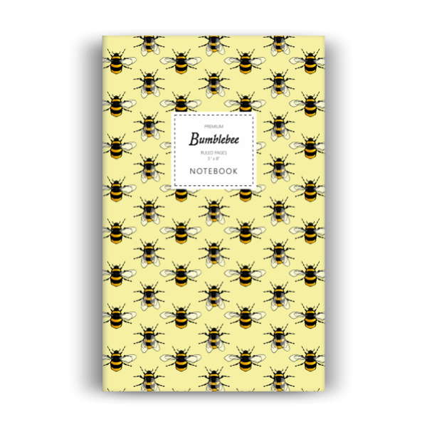Notebook: Bumblebee - Sky Yellow Edition (5x8 inches)