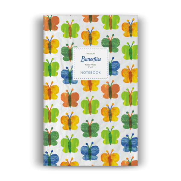 Notebook: Butterflies - Original Edition (5x8 inches)