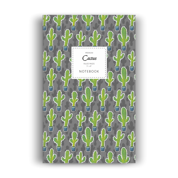 Cactus Notebook: Saguaro Shade Edition (5x8 inches)