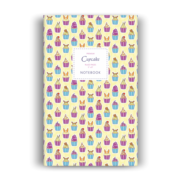 Cupcake Notebook: Lemon Edition (5x8 inches)