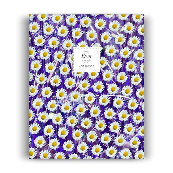 Daisy Notebook: Purple Leaf Edition (5x8 inches)