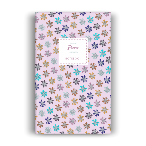 Flower Notebook: Pink Winter Edition (5x8 inches)
