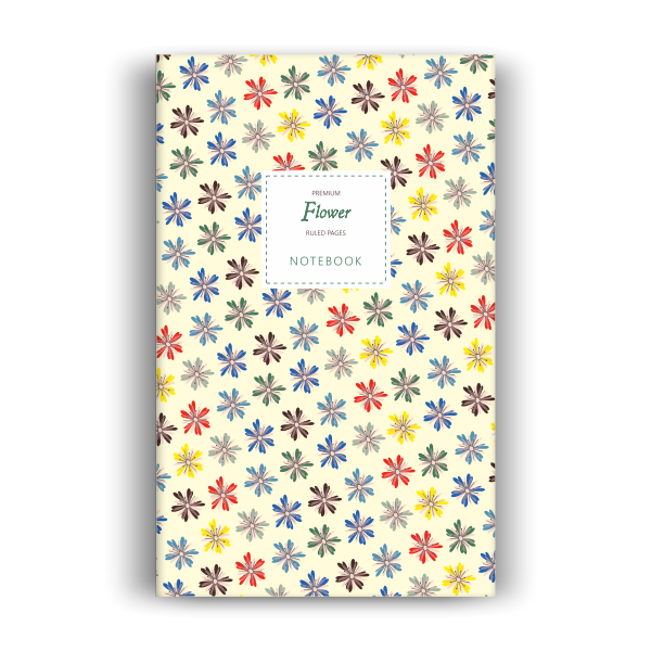 Flower Notebook: Yellow Summer Edition (5x8 inches)