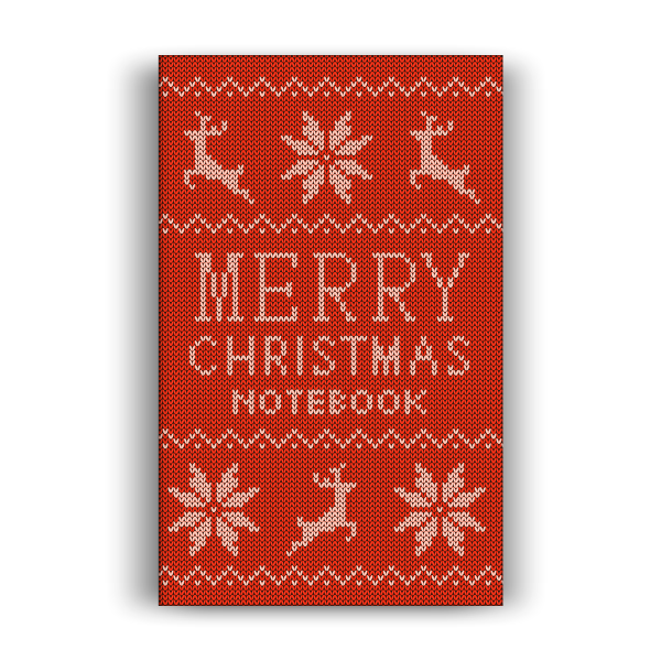 Notebook: Merry Christmas (5x8 inches)