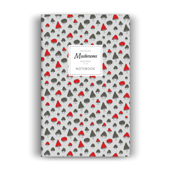 One Million Mushrooms Notebook: Autumn Edition (5x8 inches)