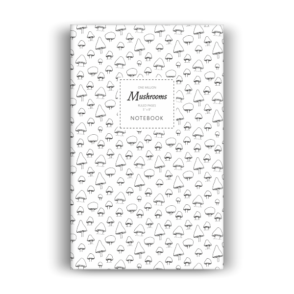 One Million Mushrooms Notebook: Chef Edition (5x8 inches)