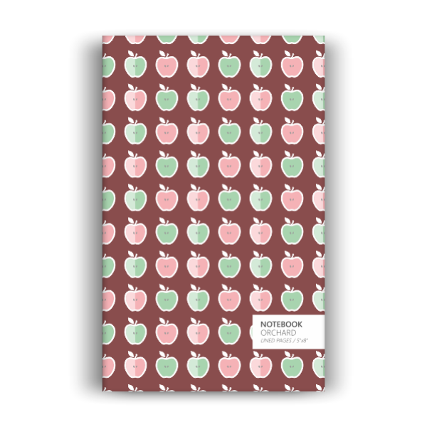Orchard Notebook: Brown Edition (5x8 inches)