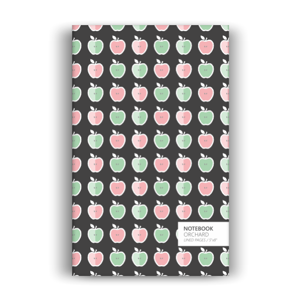 Orchard Notebook: Dark Edition (5x8 inches)