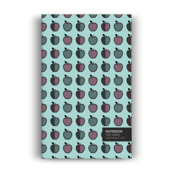 Orchard Notebook: Winter Turquoise Edition (5x8 inches)