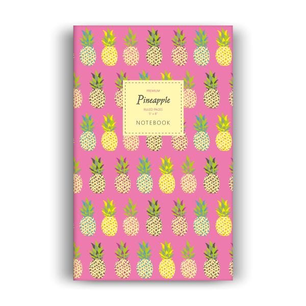 Pineapple Notebook: Pink Edition (5x8 inches)