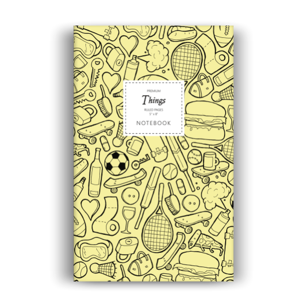 Things Notebook: Yellow Edition (5x8 inches)