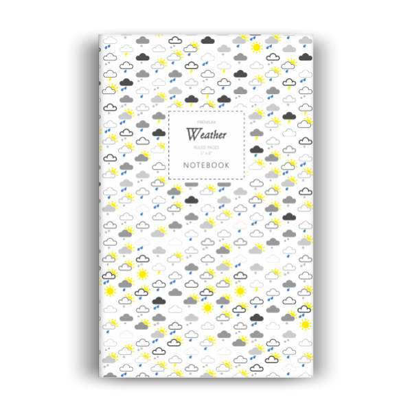 Weather Notebook: White Edition (5x8 inches)