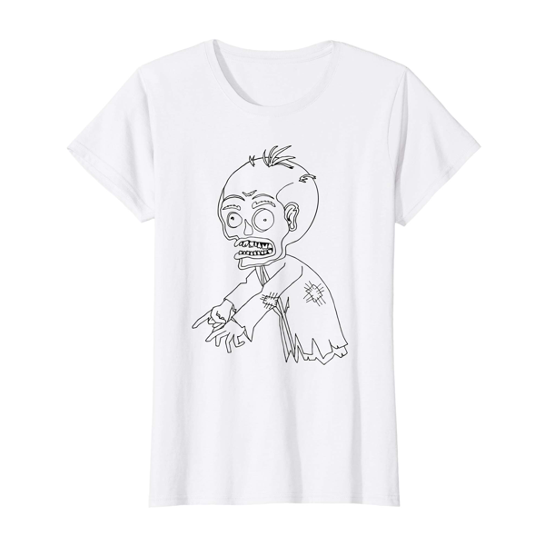 T-Shirt Colouring: Zombie (Womens Edition)