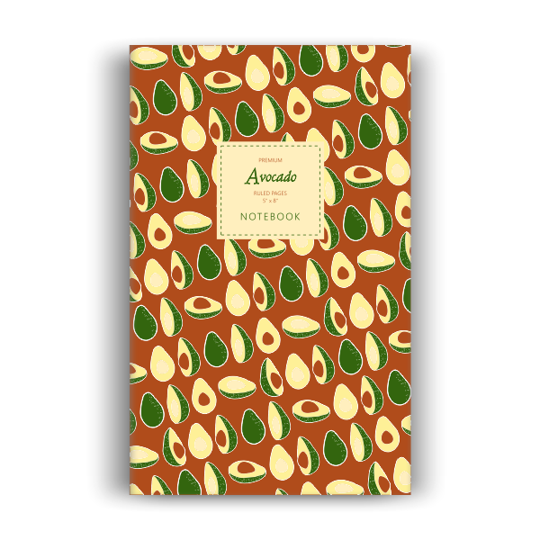 Avocado Notebook: Autumn Edition (5x8 inches)