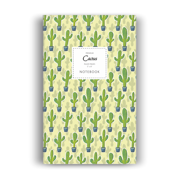 Cactus Notebook: Saguaro Desert Edition (5x8 inches)