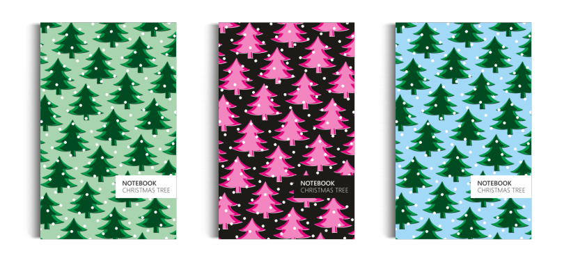 Notebook: Christmas Tree - Collection