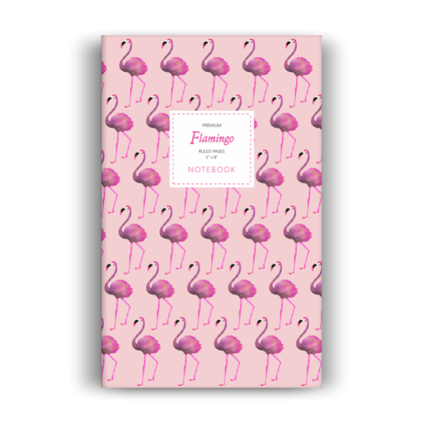 Flamingo Notebook: Pink Edition (5x8 inches)