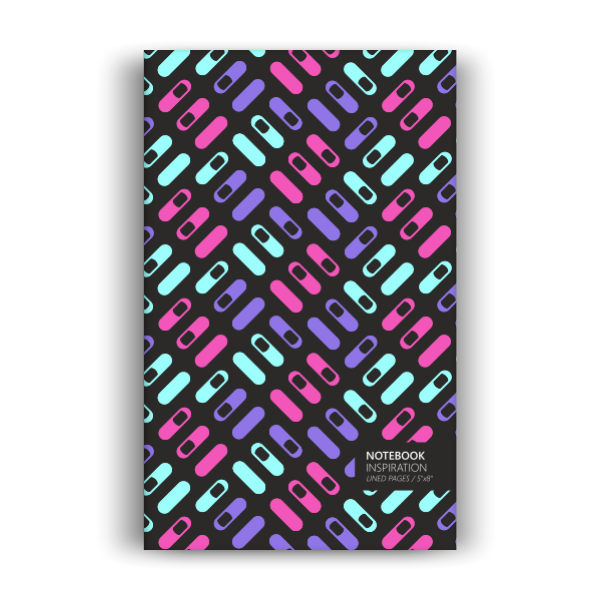 Inspiration Notebook: Black Berry Edition (5x8 inches)