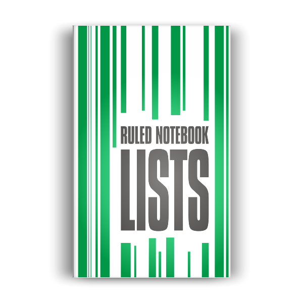 Lists Notebook: Light Green Edition (5x8 inches)