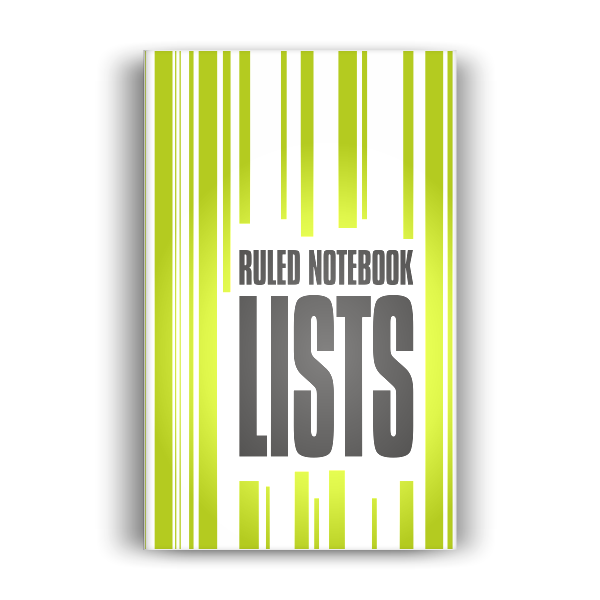Lists Notebook: Lime Green Edition (5x8 inches)
