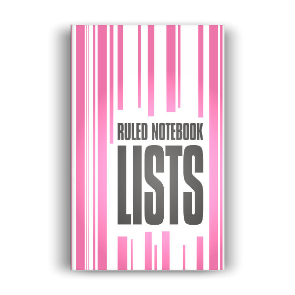 Lists Notebook: Pink Edition (5x8 inches)