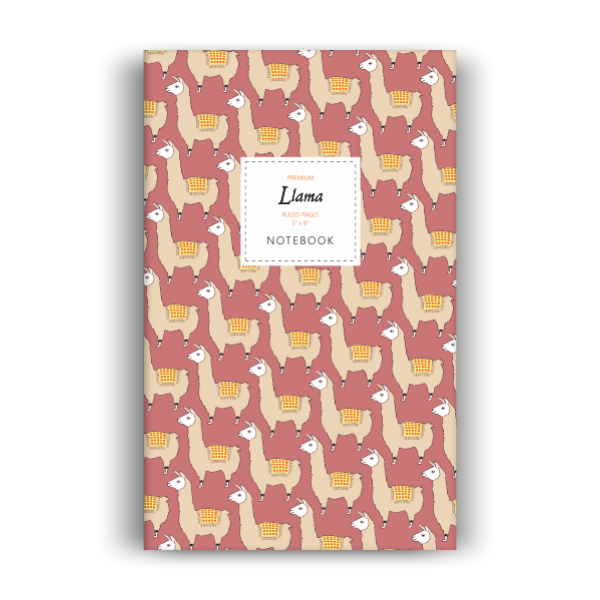 Llama Notebook: Earth Edition (5x8 inches)
