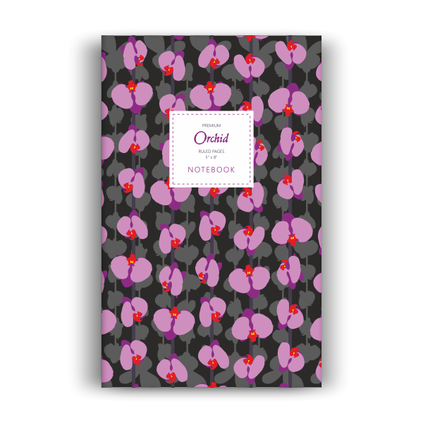 Orchid Notebook: Night Fury Edition (5x8 inches)