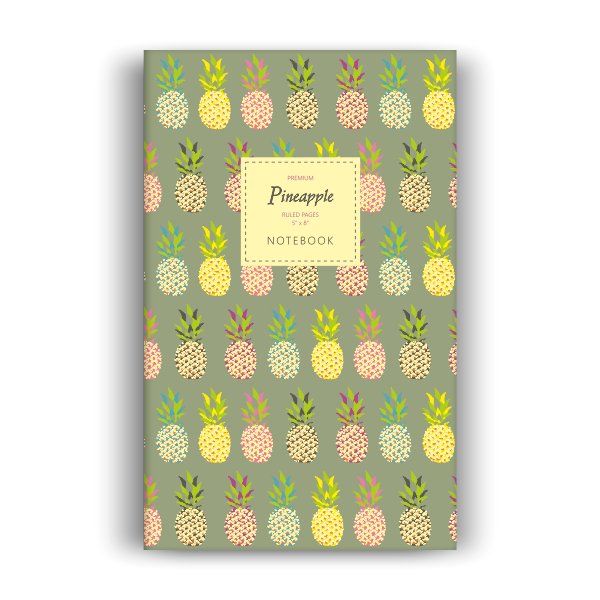 Pineapple Notebook: Avocado Edition (5x8 inches)