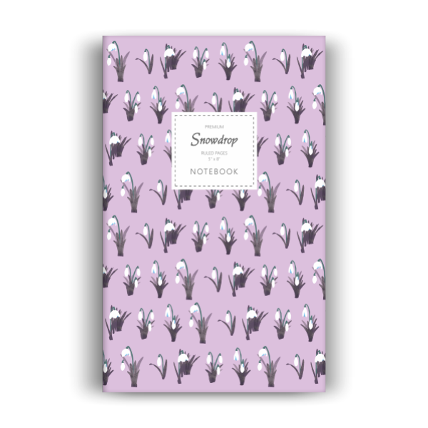 Snowdrop Notebook: Pink Edition (5x8 inches)