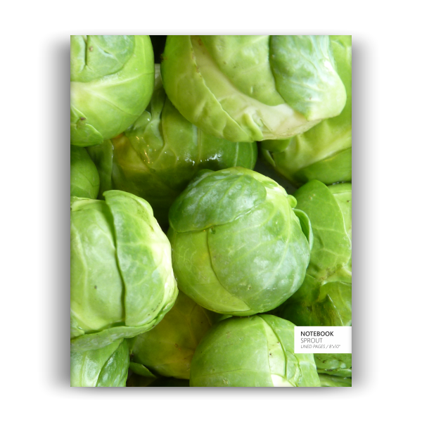 Sprout Notebook: Green Edition (8x10 inches)
