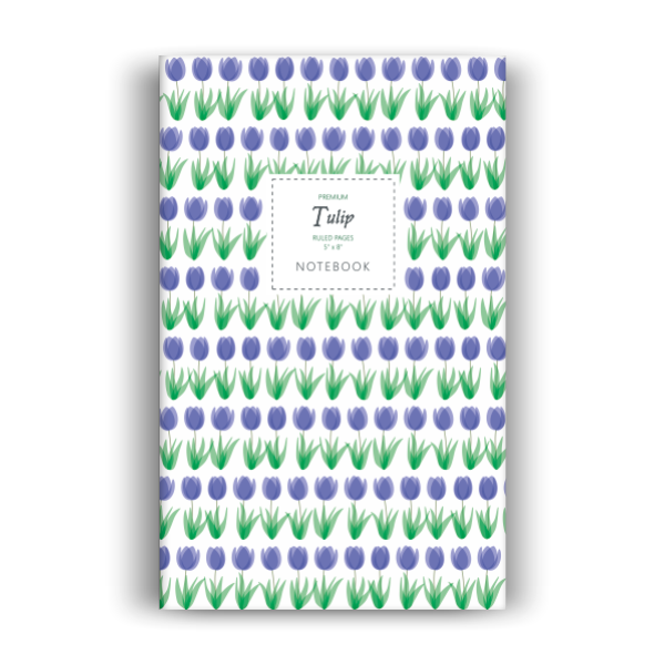 Tulip Notebook: Lavender Edition (5x8 inches)