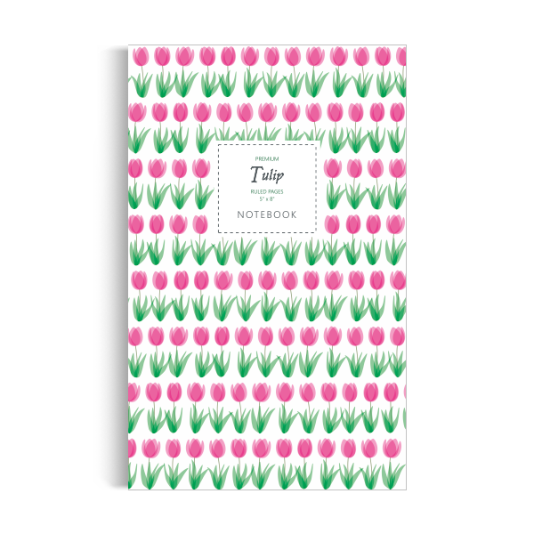 Tulip Notebook: Pink Edition (5x8 inches)