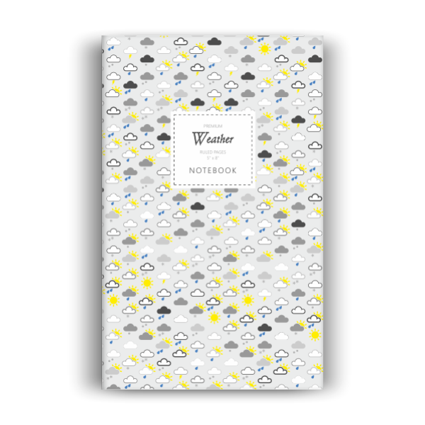 Weather Notebook: Grey Edition (5x8 inches)