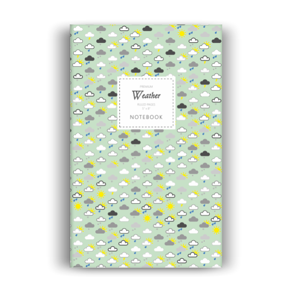 Weather Notebook: Spring Green Edition (5x8 inches)