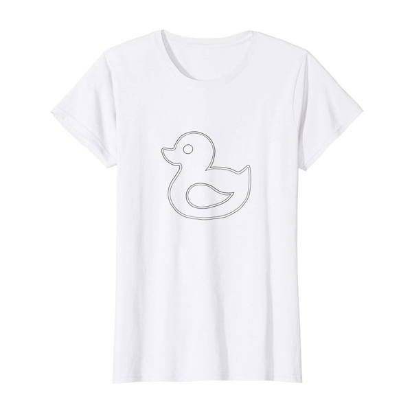 T-Shirt Colouring: Duck (Womens Edition)
