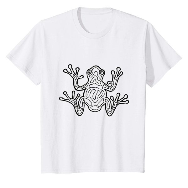 T-Shirt Colouring: Frog (Kids)