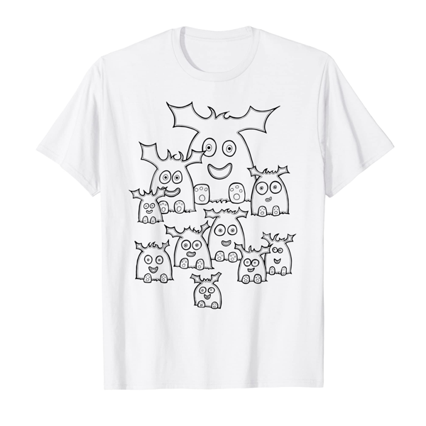 T-Shirt Colouring: Fun Bugs (Mens Edition)