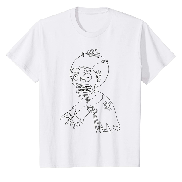 T-Shirt Colouring: Zombie (Kids)