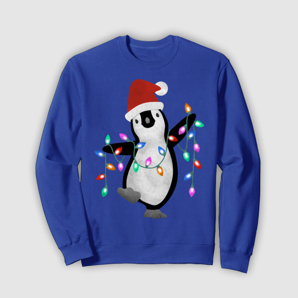 Tops & T-Shirts: Christmas Party Penguin