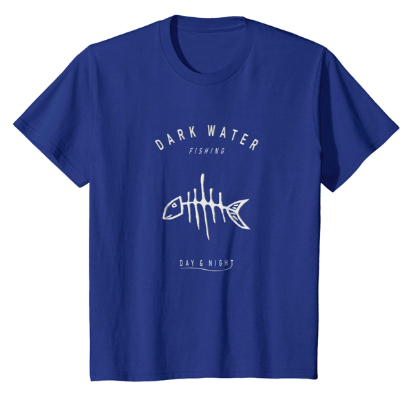 Tops & T-Shirts: Dark Water Fishing (Kids)