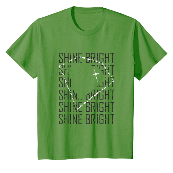 Tops & T-Shirts: Diamond / Shine Bright (Kids)