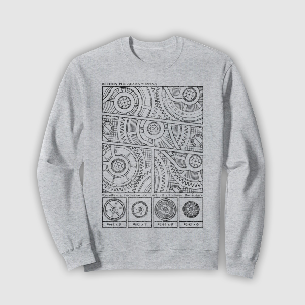Tops & Sweatshirts: Engineer Blueprint