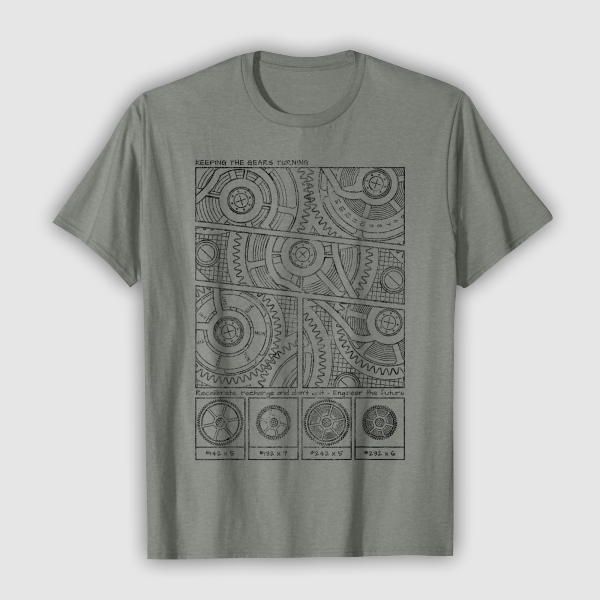 Tops & T-Shirts: Engineer Blueprint