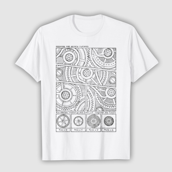 Tops & T-Shirts: Engineer Blueprint
