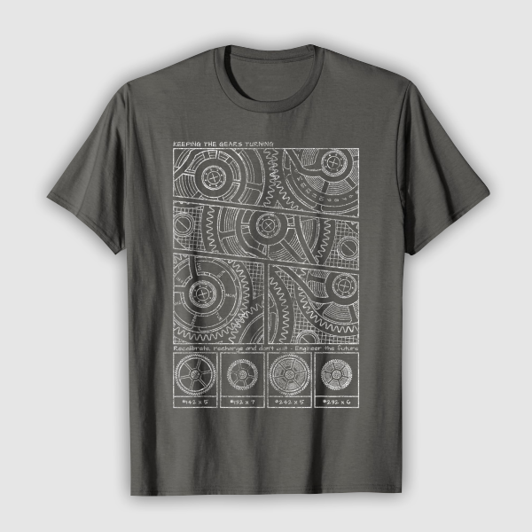 Tops & T-Shirts: Engineer Blueprint