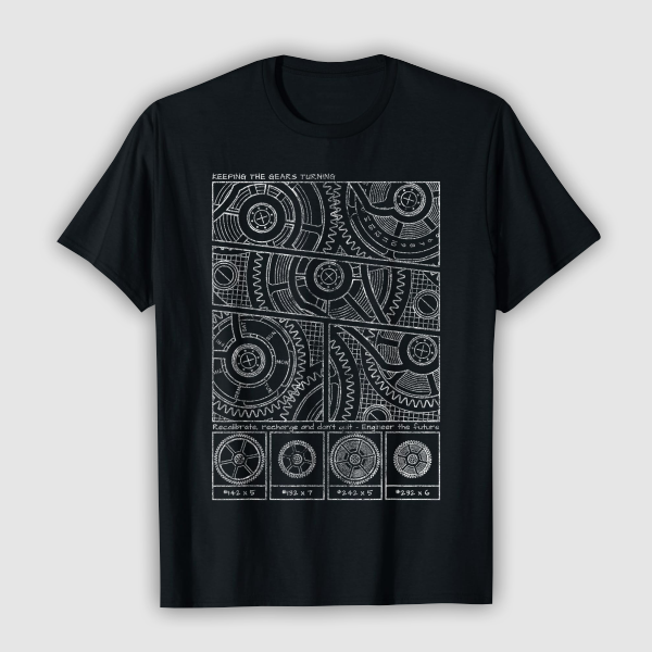 Tops & T-Shirts: Engineer Blueprint